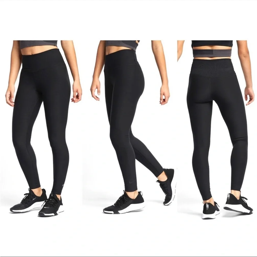 Nike Sculpt Women’s Training‎ Tights Black Gray Leggings